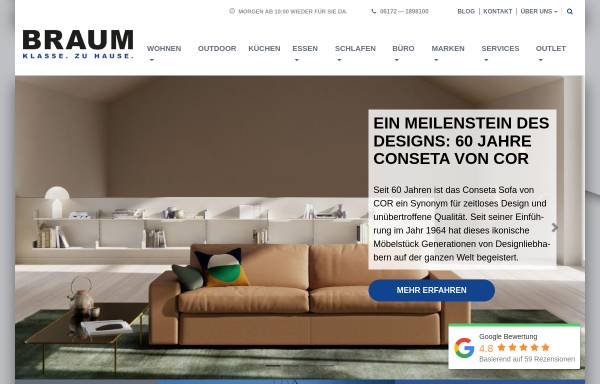 Vorschau von www.moebelbraum.de, Möbel Braum GmbH & Co. KG