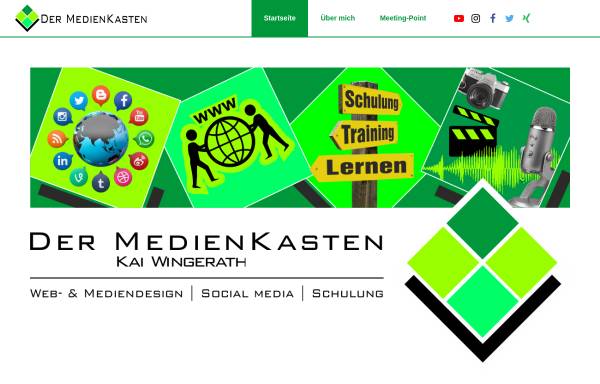 Vorschau von medienkasten.de, Der MedienKasten - Kai Wingerath