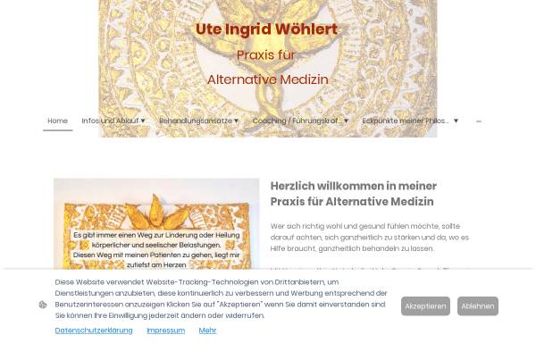 Vorschau von www.homoeopathie-woehlert.de, Praxis Ute Wöhlert Heilpraktikerin
