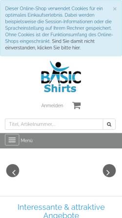 Vorschau der mobilen Webseite www.markenpreissturz.de, MPS -Markenpreissturz