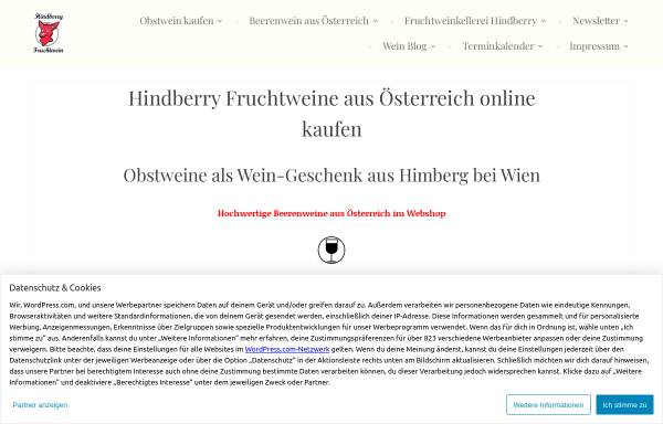 Vorschau von hindberryfruchtwein.wordpress.com, Hindberry Fruchtwein e.U.