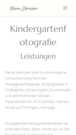 Vorschau der mobilen Webseite www.kleine-sternchen.net, Kleine Sternchen - Thoralf Obst