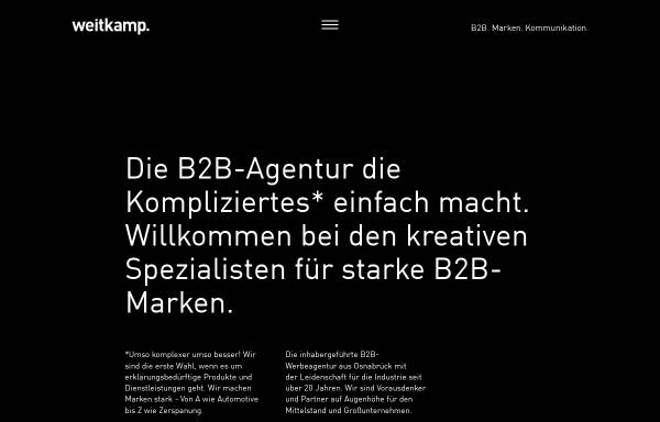 Vorschau von www.weitkamp-marketing.de, weitkamp marketing GmbH