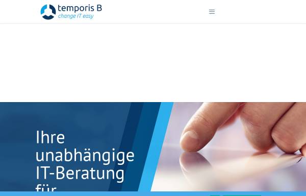 Vorschau von temporis-b.de, temporis-B GmbH