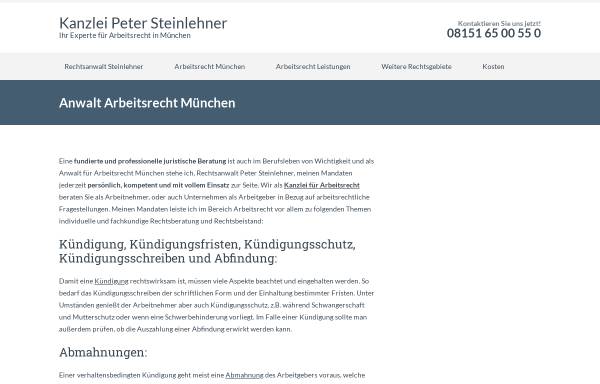 Rechtsanwalt Peter Steinlehner