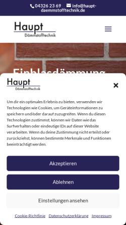 Haupt Dämmstofftechnik
