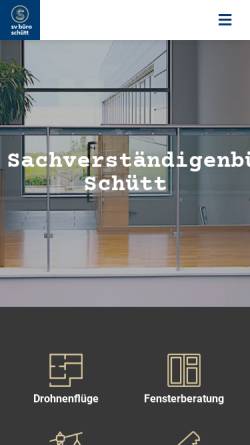 Vorschau der mobilen Webseite www.tischler-sv.nrw, Sachverständigenbüro Marc Schütt