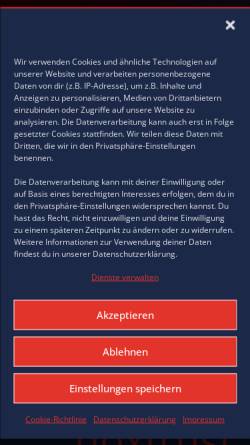 Vorschau der mobilen Webseite www.doxtrust.de, doxtrust - Oliver Merx