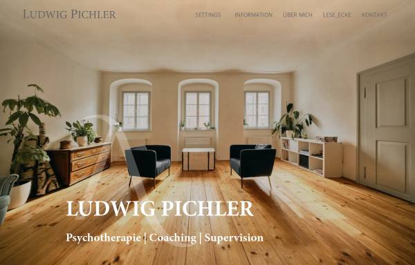 Vorschau von www.ludwig-psychotherapie.at, Praxis für Psychotherapie Ludwig Pichler