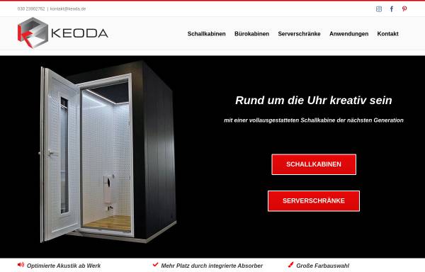 Vorschau von www.keoda.de, KEODA Deutschland