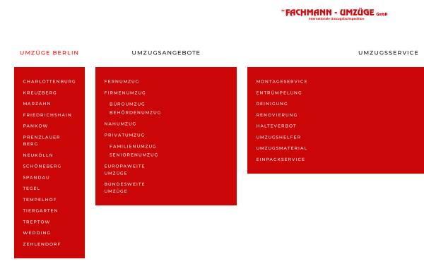 Vorschau von www.fachmann-umzuege.de, Fachmann Umzüge GmbH