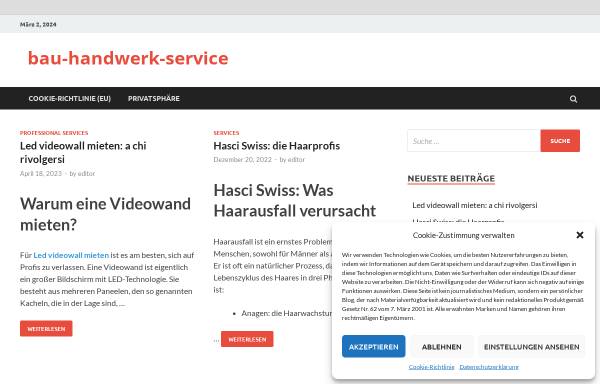 Vorschau von bau-handwerk-service.de, LD Bauhandwerk & Service