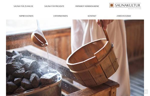 Vorschau von saunakultur.com, Saunakultur