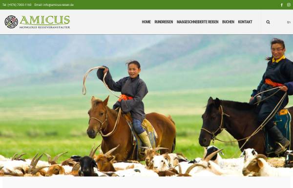 Vorschau von www.amicus-reisen.de, Mongolei reisen