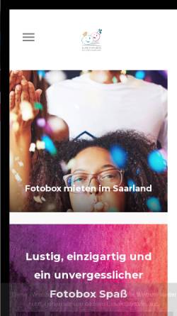 Vorschau der mobilen Webseite saarland-fotobox.de, Saarland Fotobox - Aline Heinz
