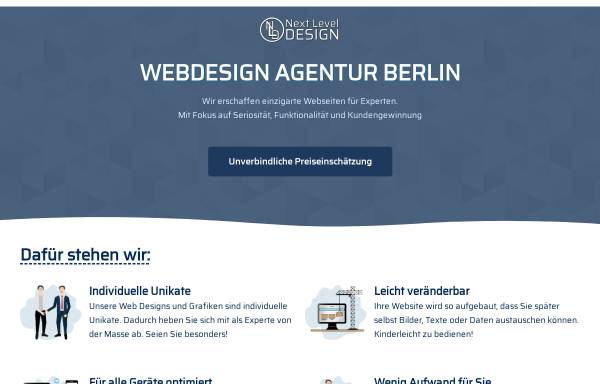Vorschau von www.next-level-design.de, NEXT LEVEL DESIGN