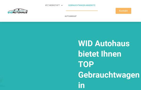 Vorschau von www.wid-autohaus.de, WID Autohaus