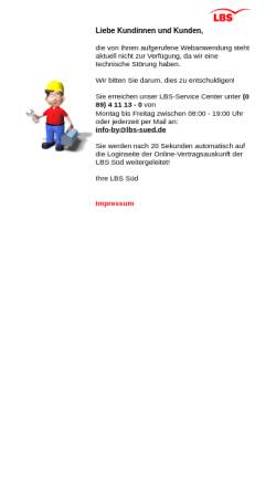 Vorschau der mobilen Webseite www.immobilie-verkaufen.lbs-bayern.de, LBS Bayerische Landesbausparkasse