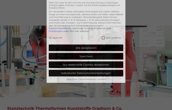 Vorschau von www.grashorn-plastics.de, Grashorn & Co. GmbH