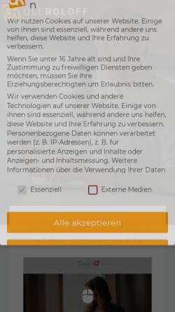 Vorschau der mobilen Webseite oleroloff.de, Ole Roloff - Webdesign & SEO