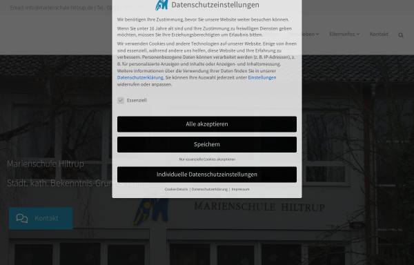 Vorschau von www.marienschule-hiltrup.de, Marienschule
