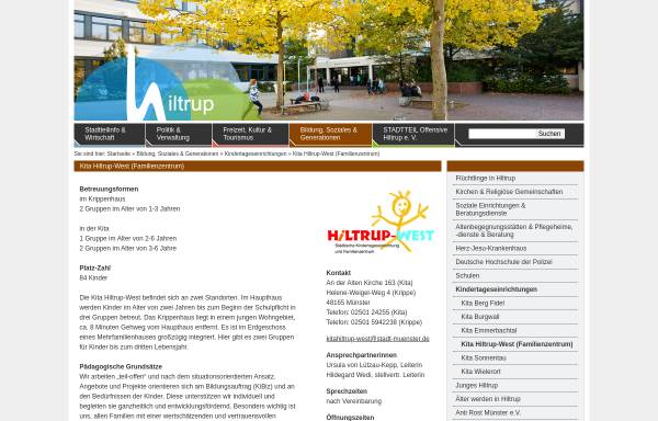 Vorschau von www.muenster-hiltrup.de, Krippenhaus