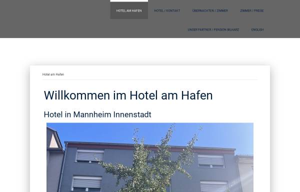Vorschau von www.hafenhotel-mannheim.de, Hotel am Hafen