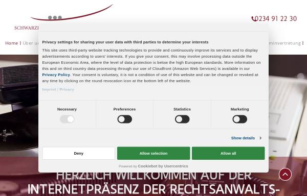 Vorschau von www.schwarze-oskamp.de, Schwarze, Hanefeld, Dr. Dabag Rechtsanwälte PartGmbB