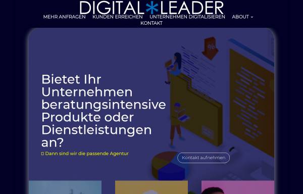 Vorschau von the-digital-leader.com, DIGITA L EADER GMBH