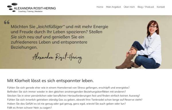 Vorschau von www.neuaufgestellt.de, Coaching / Training / Beratung / Praxis Neuaufgestellt