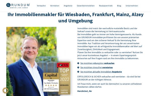 Vorschau von www.grundum.de, GRUNDUM Immobilien GmbH