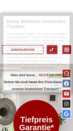 Vorschau der mobilen Webseite www.polnischefenster24.de, Fenster-Welten-GmbH