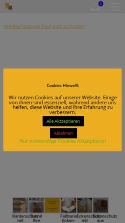Vorschau der mobilen Webseite ecken-fix.de, Ecken-Fix UG