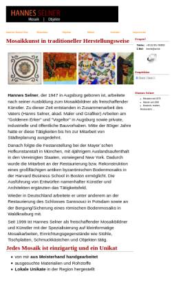 Vorschau der mobilen Webseite www.hannes-selner.de, Selner, Hannes