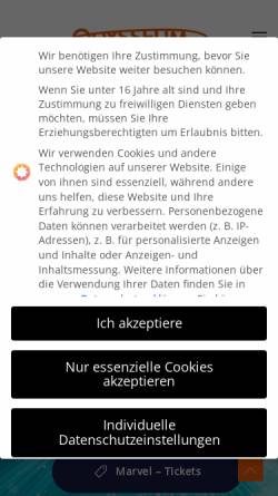 Vorschau der mobilen Webseite www.odysseum.de, Odysseum