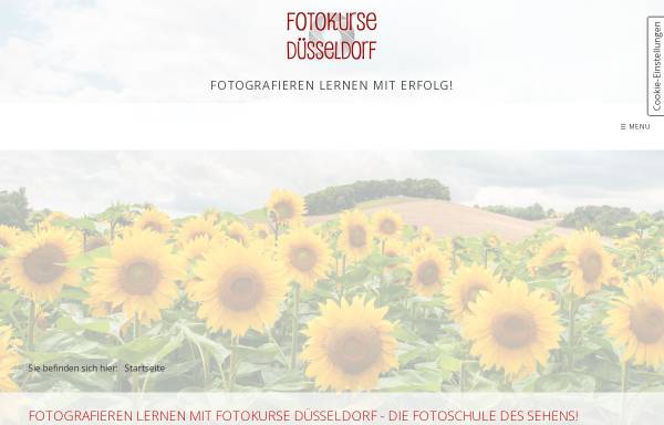 Fotokurse Düsseldorf – Fotografieren leicht gelernt in Theorie und mit viel Praxis