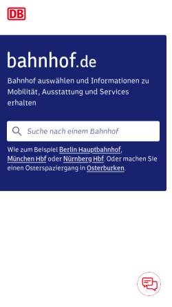 Vorschau der mobilen Webseite www.bahnhof.de, Hundertwasserbahnhof Uelzen