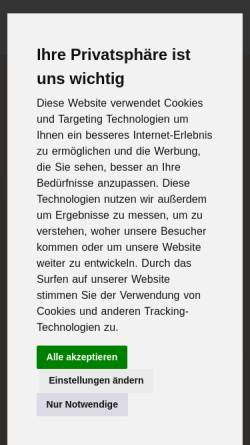 Vorschau der mobilen Webseite sedcard24.de, Sedcard24.de