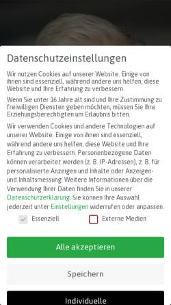 Vorschau der mobilen Webseite www.flesser-interim-manager.de, Achim Flesser