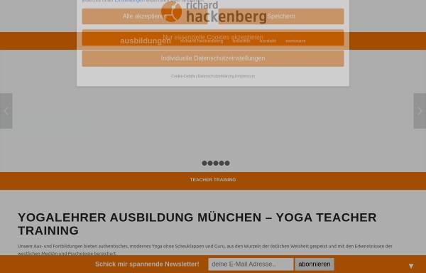 Vorschau von yoga-pranayama.de, YRichard Hackenberg