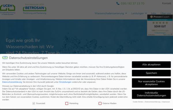 Vorschau von www.betrosan.de, BETROSAN GmbH