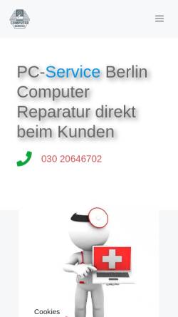 Vorschau der mobilen Webseite pc-service.me, PC Service Berlin