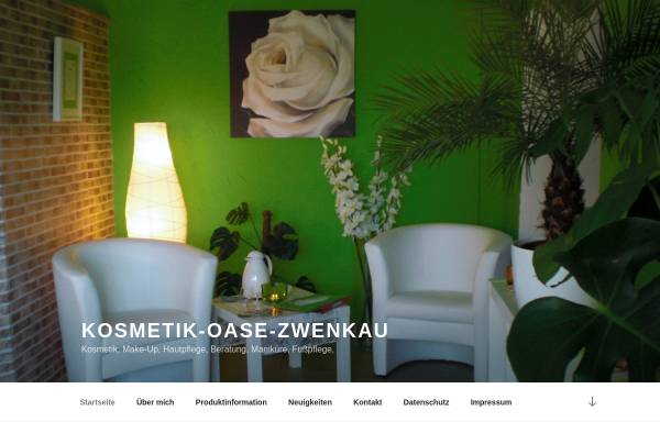 Vorschau von www.kosmetik-oase-zwenkau.de, Kosmetik-Oase