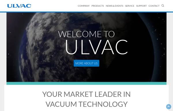 Vorschau von ulvac.eu, ULVAC GmbH