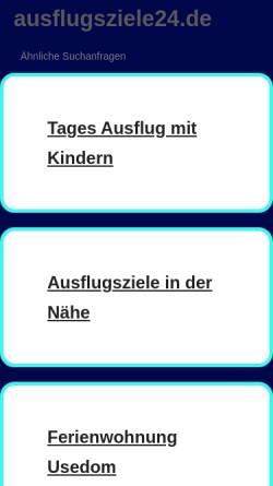 Ausflugsziele in ganz Deutschland