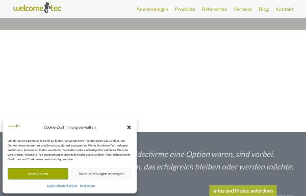 Vorschau von welcome-tec.de, welcome-tec