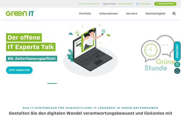 Vorschau von www.greenit.systems, Green IT - Das Systemhaus GmbH