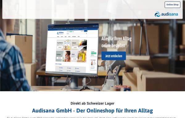 Vorschau von www.audisana.ch, Audisana GmbH