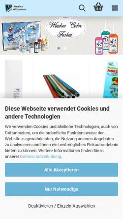 Vorschau der mobilen Webseite www.kedvertrieb.eu, KED-Vertrieb, Ottmar Kron