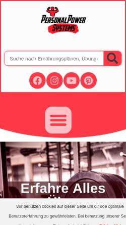 Personal Power Systems - Die voll umfassende Plattform für Kraftsport
